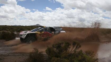 Peterhansel, en el trayecto entre La Paz y Uyuni