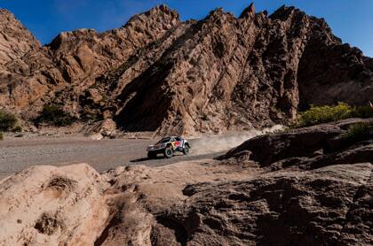 Peterhansel luego de retomar la competencia