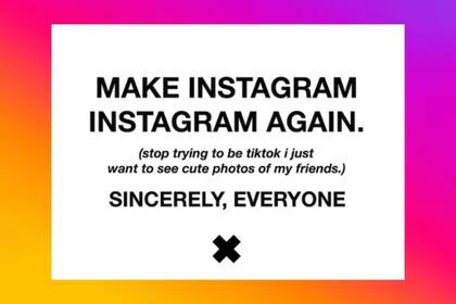 Petición en Change.org para que Instagram vuelva a sus orígenes: Make instagram instagram again