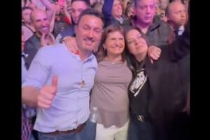 Petri, Bullrich y Pettovello en el acto de ayer