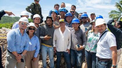 Petro estuvo en Providencia y habló de la "histórica imposición" de Bogotá