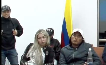Petro y Vásquez durante la audiencia del domingo