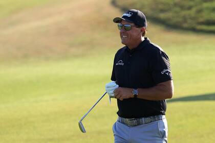 Phil Mickelson, protagonista del PGA Championship en Kiawah Island, South Carolina