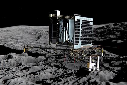 Philae misión Rosetta espacio cometa Sol energía espacio espacial ESA
