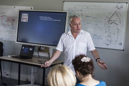 Philippe Villeneuve, el hombre a cargo de los monumentos de Francia