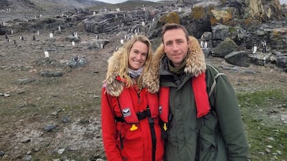 Phillipe y Ashlan Cousteau