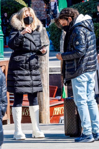 Araceli González y Fabián Mazzei, dos argentinos en Italia