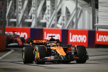 Piastri, en el GP de Singapur