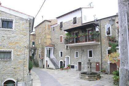 Piazza di Seborga.