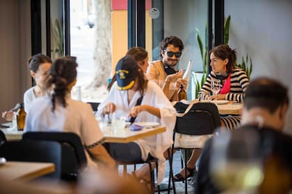 Picarón funciona en la planta baja de un edificio de coworking.