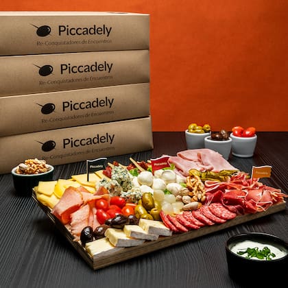 Piccadely ofrece versiones de picadas para todos los gustos y cantidades de comensales