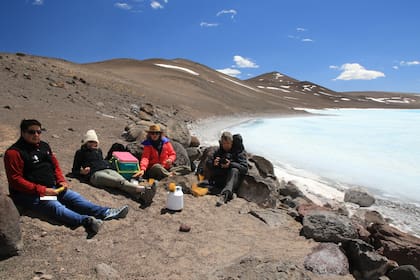 Picnic en la Laguna Azul