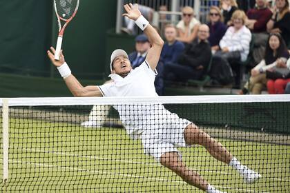 Pico cayó en el césped de Wimbledon