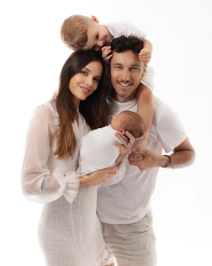 Pico Mónaco disfrutando junto a su familia de la llegada de Léon