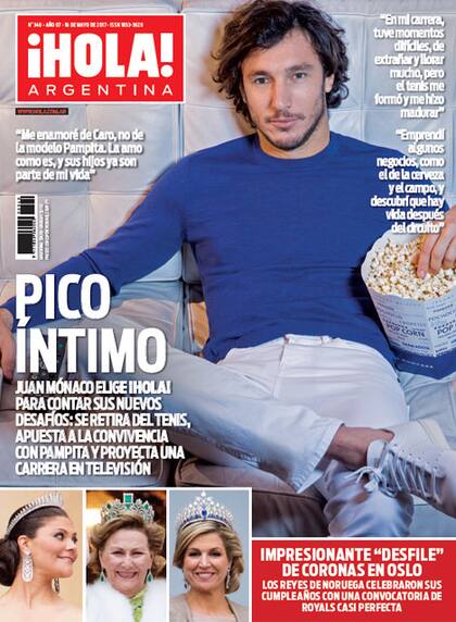 Pico Mónaco, en la tapa de ¡Hola! Argentina