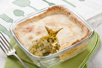 Pie de zucchini