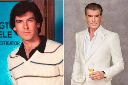 Pierce Brosnan, en Remington Steel, y a los 68 años