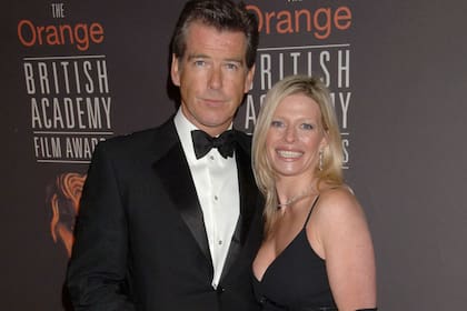 Pierce Brosnan y su hija Charlotte, quien murió a los 41 años