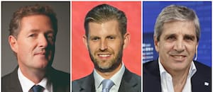 Cruces en redes entre un periodista británico, el hijo de Trump y Luis Caputo por Malvinas