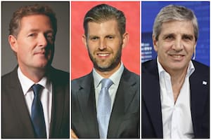 Cruces en redes entre un periodista británico, el hijo de Trump y Luis Caputo por Malvinas