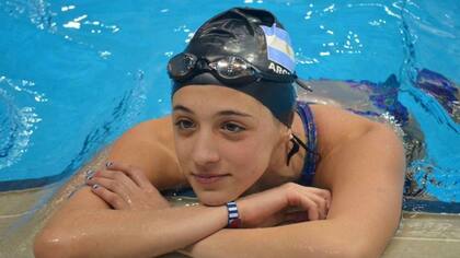 Pignatiello consiguió la medalla dorada en los 1.500 metros libres del mundial juvenil