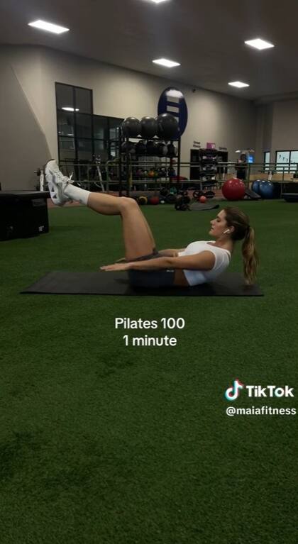 Pilates 100 es uno de los ejercicios más comunes