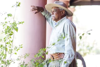 Aunque se vistió como pudo, el gaucho siempre cuidó sus prendas