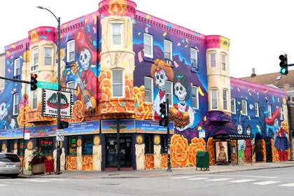 Pilsen se caracteriza por sus murales mexicanos