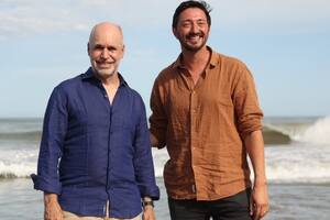 Pinamar, Horacio Rodríguez Larreta y Martín Yeza Intendente de Pianamar