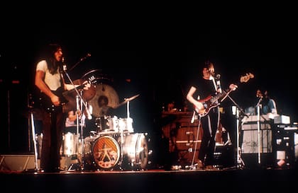 Pink Floyd en Amsterdam, en mayo de 1972