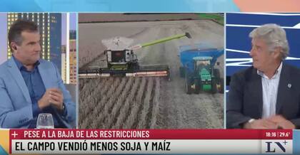 Pino: "“Es entendible que muchas veces los productores vamos regulando nuestras ventas. Confiamos más tener nuestro producido en un silobolsa que tener ese dinero en un banco o en otro negocio"