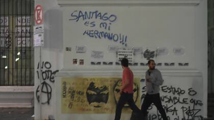 Pintadas en el Cabildo