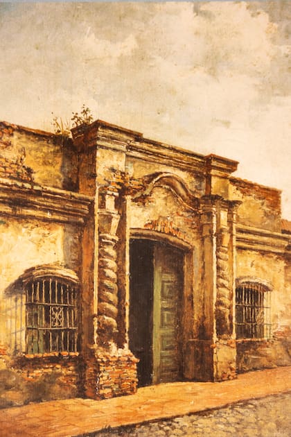 Pintura de la casa por Buschiazzo