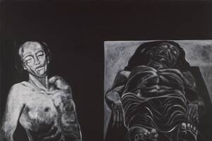 pinturas del artista argentino Ernesto Deira