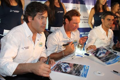 Piojo López y David Nalbandian juntos en el equipo de rally