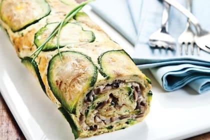 Pionono de zapallito. Archivo La Nación.