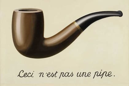 La Traición de las imágenes, del pintor belga René Magritte, pone en juego las relaciones entre la realidad, su representación y la palabra