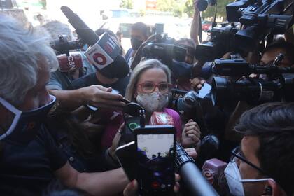 Carolina Píparo declaró nuevamente ante la fiscal María Eugenia Di Lorenzo