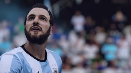 Pipita Higuaín, personificado por el imitador Martín Bossi