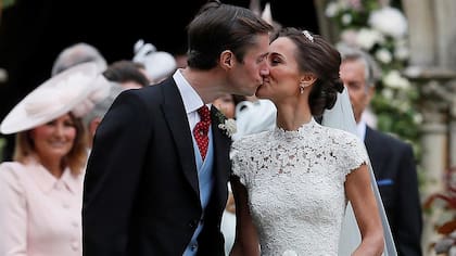 Pippa Middleton y su flamante marido, James Matthews