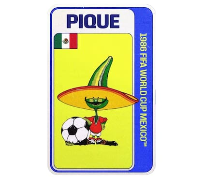 Pique, de México 1986 (Foto: FIFA)