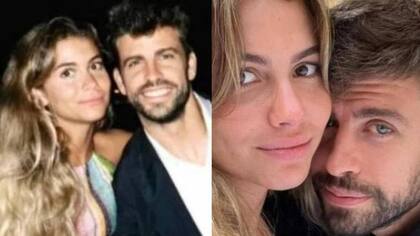 Piqué y Clara Chía