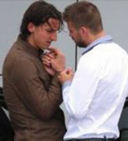 Piqué, Zlatan Ibrahimovic y una foto comprometedora