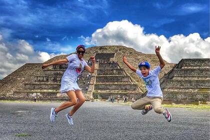 Pirámides de Teotihuacán.