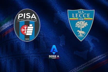 Lecce venció por 2-1 a Pisa, por la Liga de Italia 2025