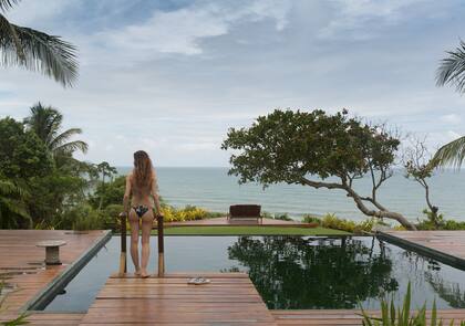 Piscina del spa de Txai