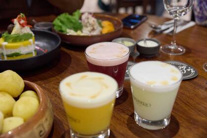 Pisco sour y otros tragos elaborados en base a pisco