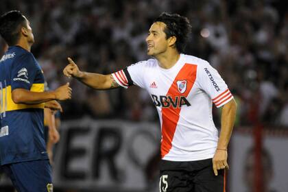 Pisculichi, el héroe de la Copa Sudamericana 2014: triunfo 1-0 en el Monumental para clasificar a la final y luego ser campeón