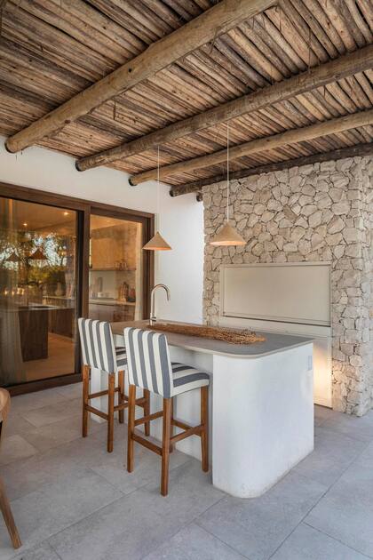 Pisos de porcelanato 'Le Pietre del Casale' (ILVA).