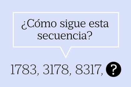 Pista: ¿qué tienen en común estos números?